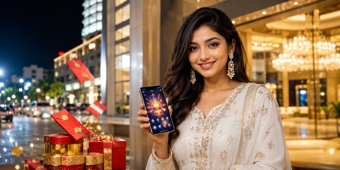 ঢাকায় বোনাস রেড এনভেলপ প্রোমোশন সংগ্রহের চিত্র